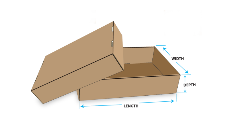 Full Telescopic Die-Cut Self lock Carton