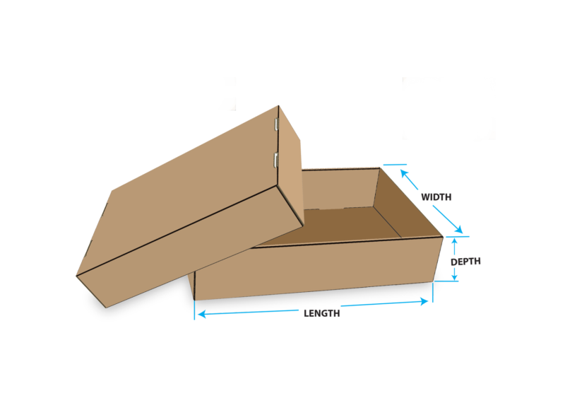 Full Telescopic Die-Cut Self lock Carton